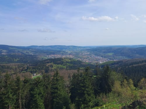 Von der Kaserne am Rennsteig zum Vorderen Mostfelsen