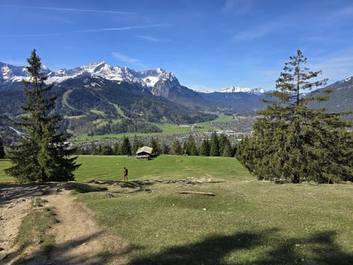 Wank Bergstation via Tal- und Mittelstation