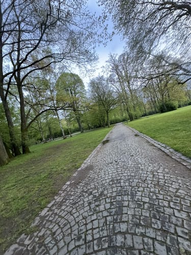 Durch den Volkspark in Kaiserslautern