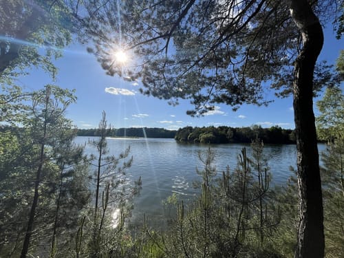 Um den Obersee von Lellichow aus