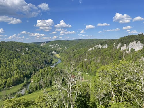 Schwäbische Alb Südrand-Weg HW 2 Etappe 13: Beuron - Tuttlingen