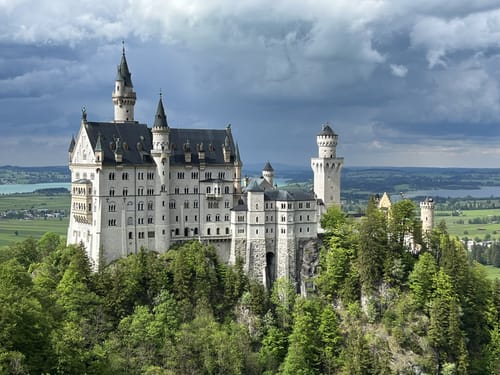 Schloß Neuschwanstein zur Marienbrücke