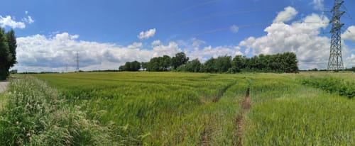 Raesfeld Wassermühle Rundwanderweg A4