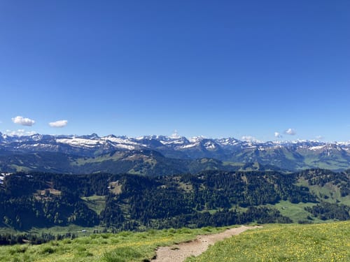 Hochgratbahn-Bergstation - Falkenhütte - Talstation
