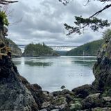 Lighthouse Point And Lottie Point Via Rosario Head Trail, Washington ...