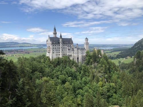Schloss Neuschwanstein (Sommerweg) - Marienbrücke - Pöllat Wasserfall
