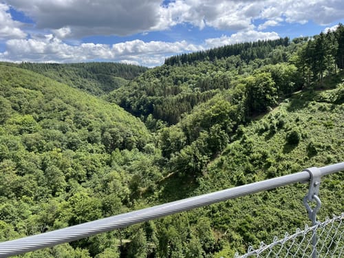 Rundwanderung Geyerlay - Längste Hängeseilbrücke Deutschlands