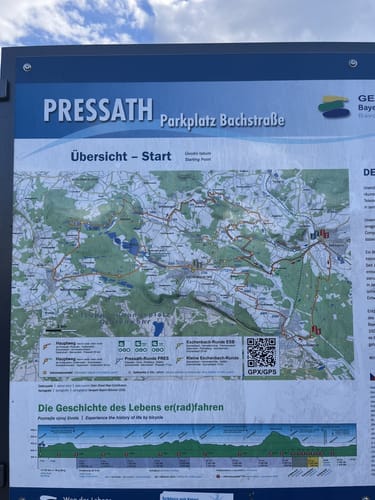 Von Pressath in den Hessenreuther Wald