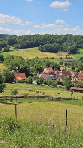 Stadt Rothenburg ob der Tauber: Nordic Walking & Roter Punkt