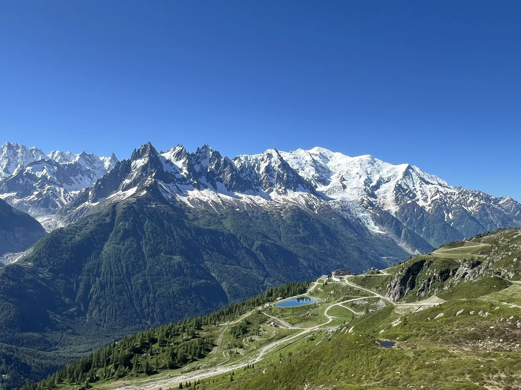 Photo of a trail from George Coba with title Grand Balcon Sud - Le Lac Blanc