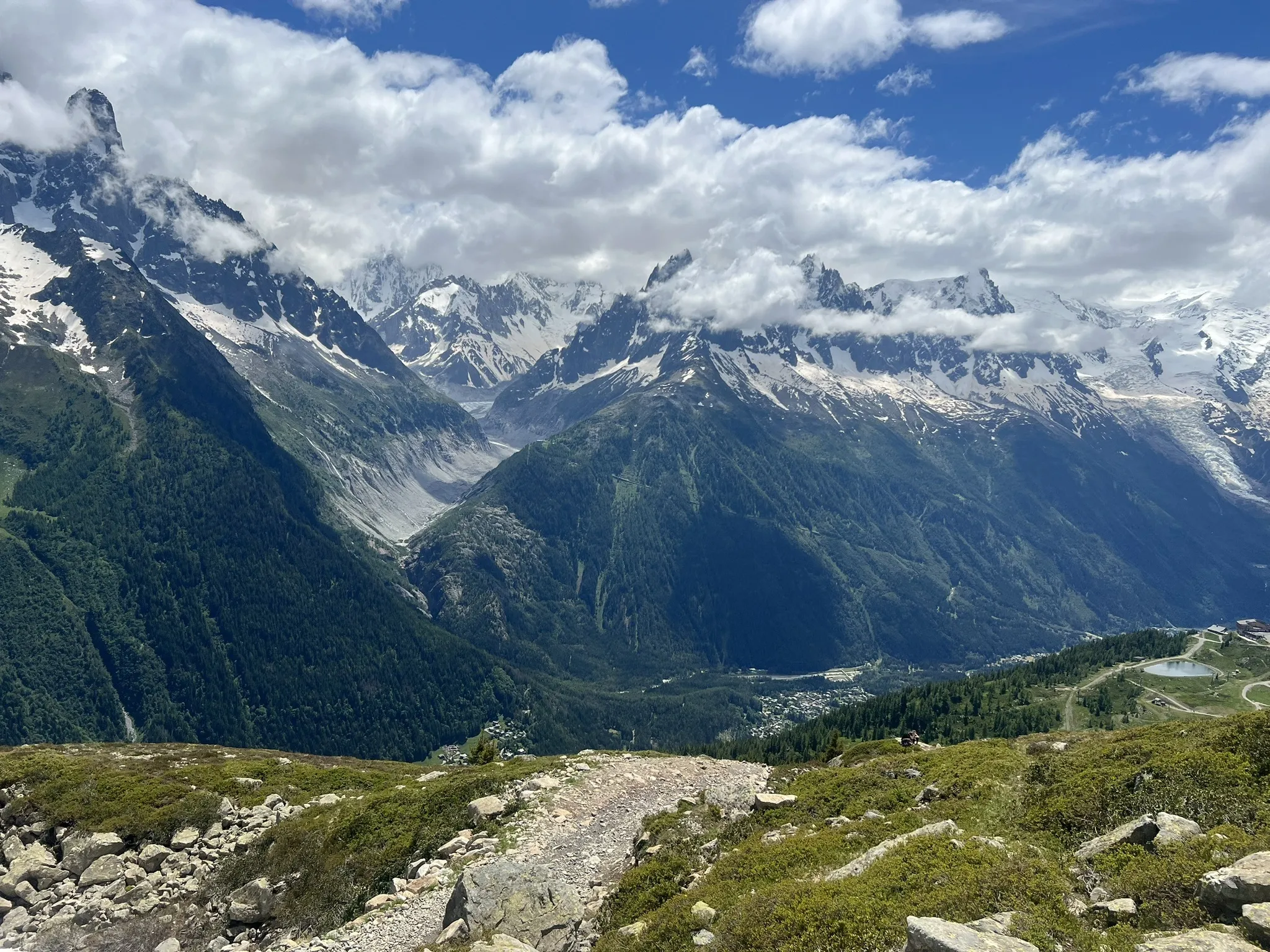 Photo of a trail from George Coba with title Grand Balcon Sud - Le Lac Blanc