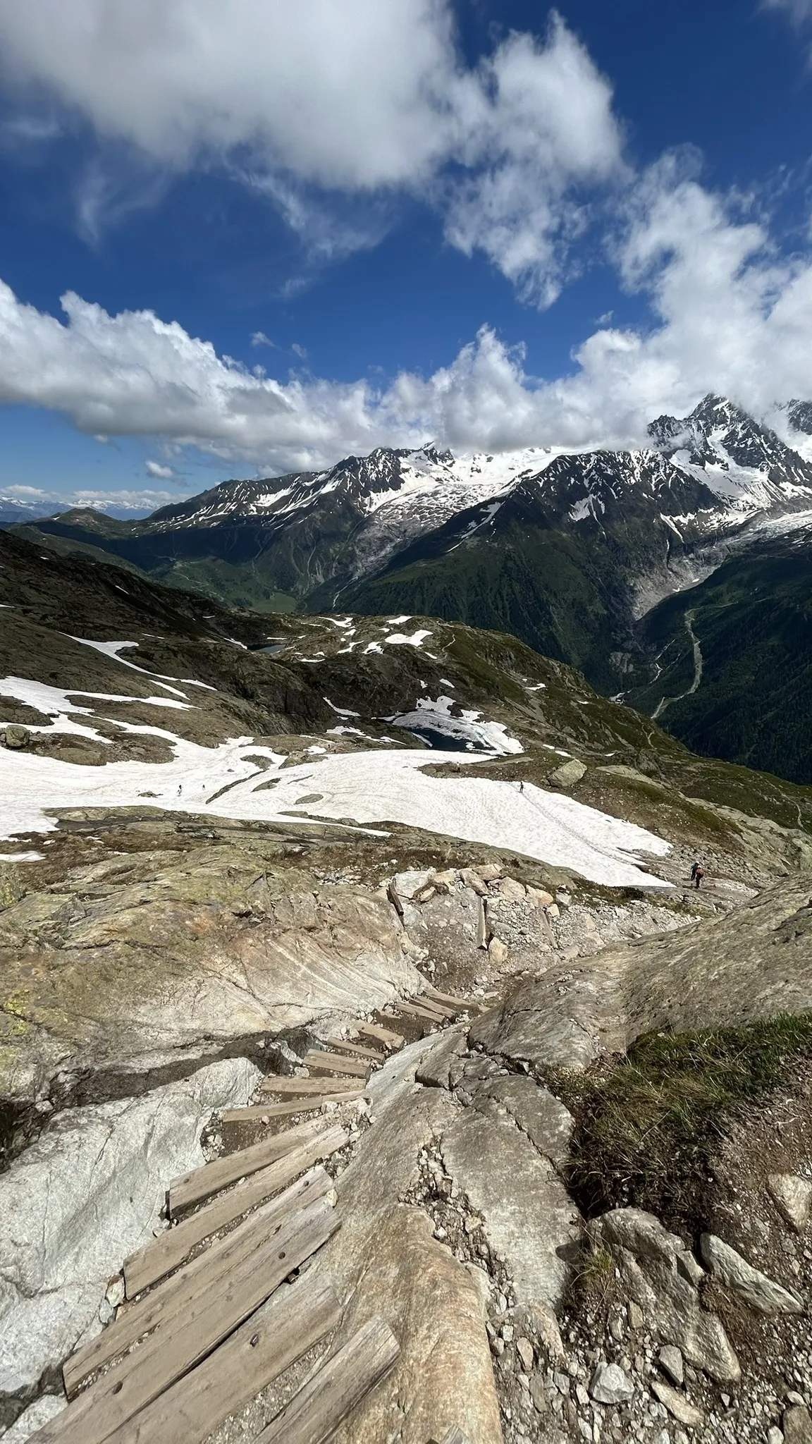 Photo of a trail from Jean Bambois with title Col des Montets - Lac Blanc