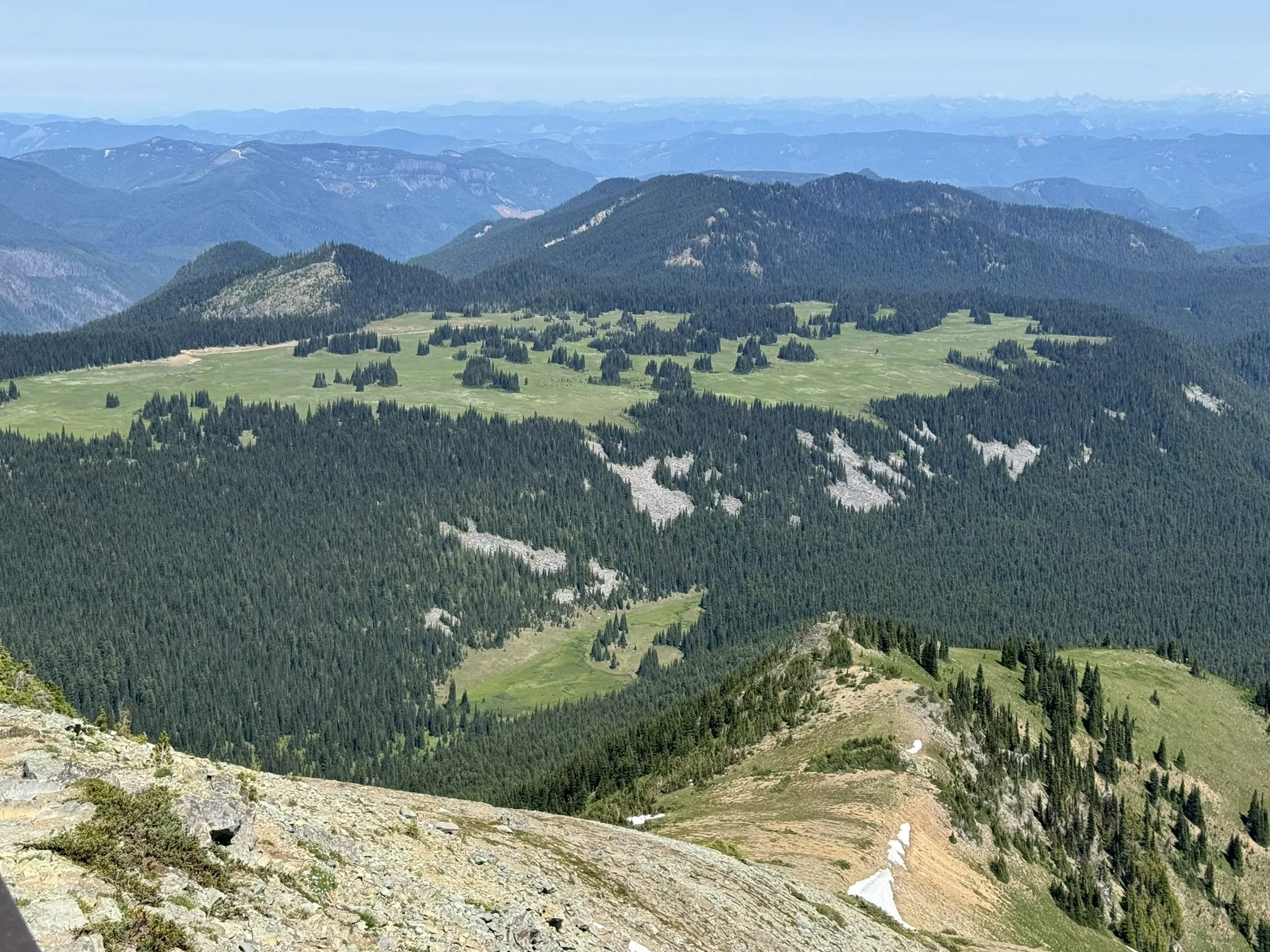 Mount Fremont Lookout Trail via Sourdough Ridge Trail