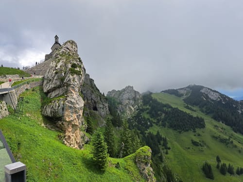 Osterhofen (Seilbahn-Talstation) - Wendelstein