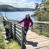 Lighthouse Point And Lottie Point Via Rosario Head Trail, Washington ...