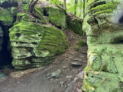 Teufelsschlucht und Keltenhöhle Rundweg