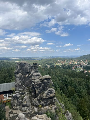 Durch das NSG Lausche und über Nonnenfelsen