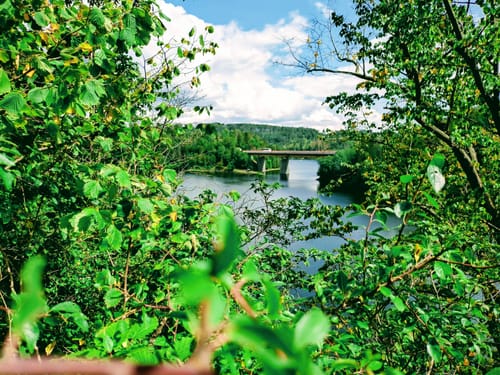 Um die Bleilochtalsperre