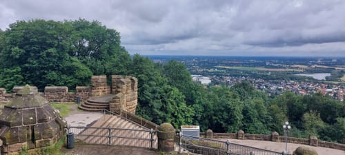 Im NSG Wittekindsberg bei Porta Westfalica