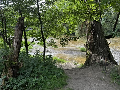 Ab Freising entlang der Isar