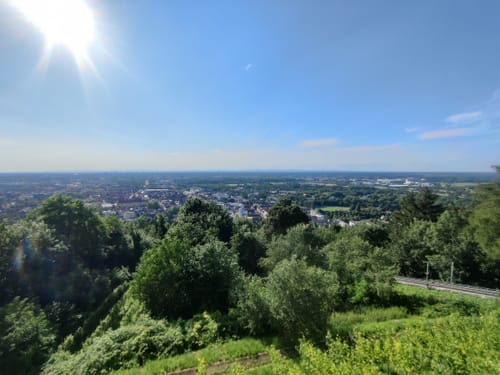 Vom Turmberg rund um den Hopfenberg