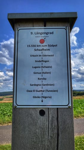 Über Groß-Umstadt und Schlierbach