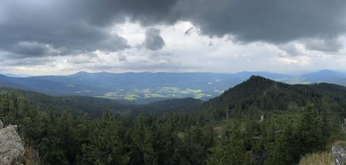 Über den Grenzpfad zum Osser