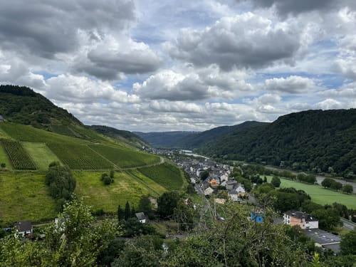 Calmont Klettersteig und Höhenweg ab Ediger-Eller