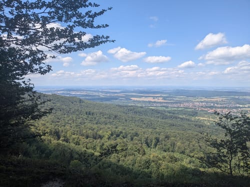Von den Olgahöhen auf den Kornbühl