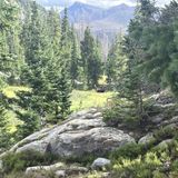 Mirror Lake via Corral Creek, Mummy Pass, and Mirror Lake Trail ...