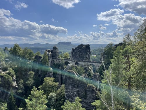 Rundgang Bastei und Felsenburg