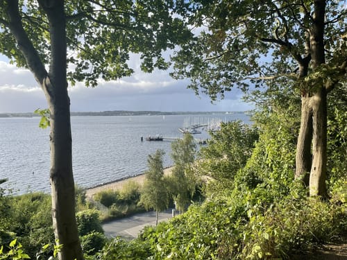 Kitzeberger Wald und Kieler Förde ab Mönkeberg