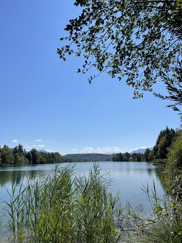 Rund um den Isar-Stausee in Bad Tölz