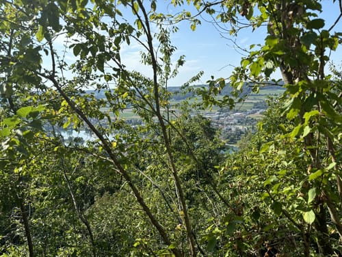 Stein am Rhein - Burg Hohenklingen - Sandsteinhöhlen