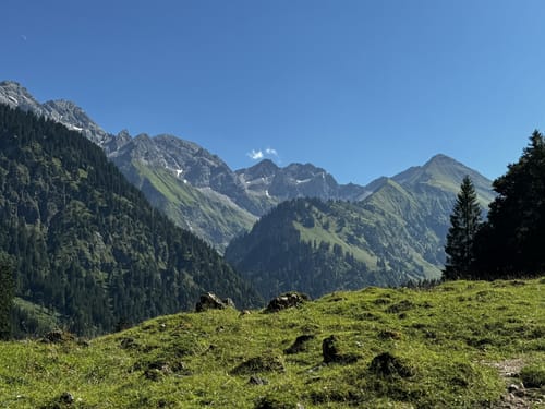 Fellhornbahn - Birgsau - Guggersee