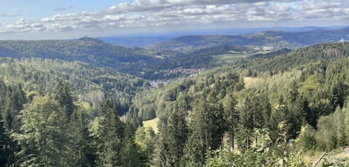 Über die Suhler Hütte und den Unteren Geiersberg