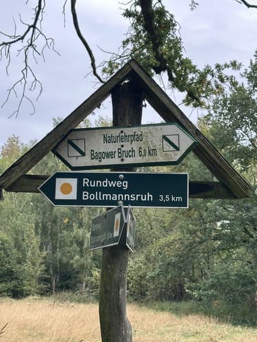 Rund um das Naturschutzgebiet Bagower Bruch