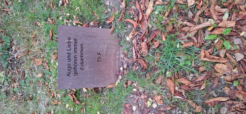 Bad Saarow: Kurpark - See - Fontane-Literaturpark