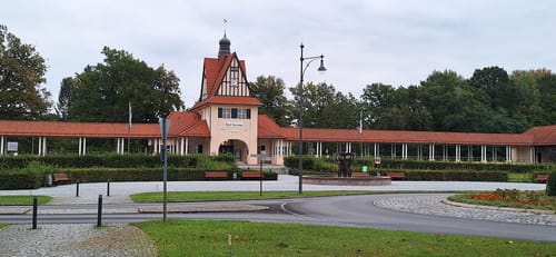 Bad Saarow: Kurpark - See - Fontane-Literaturpark