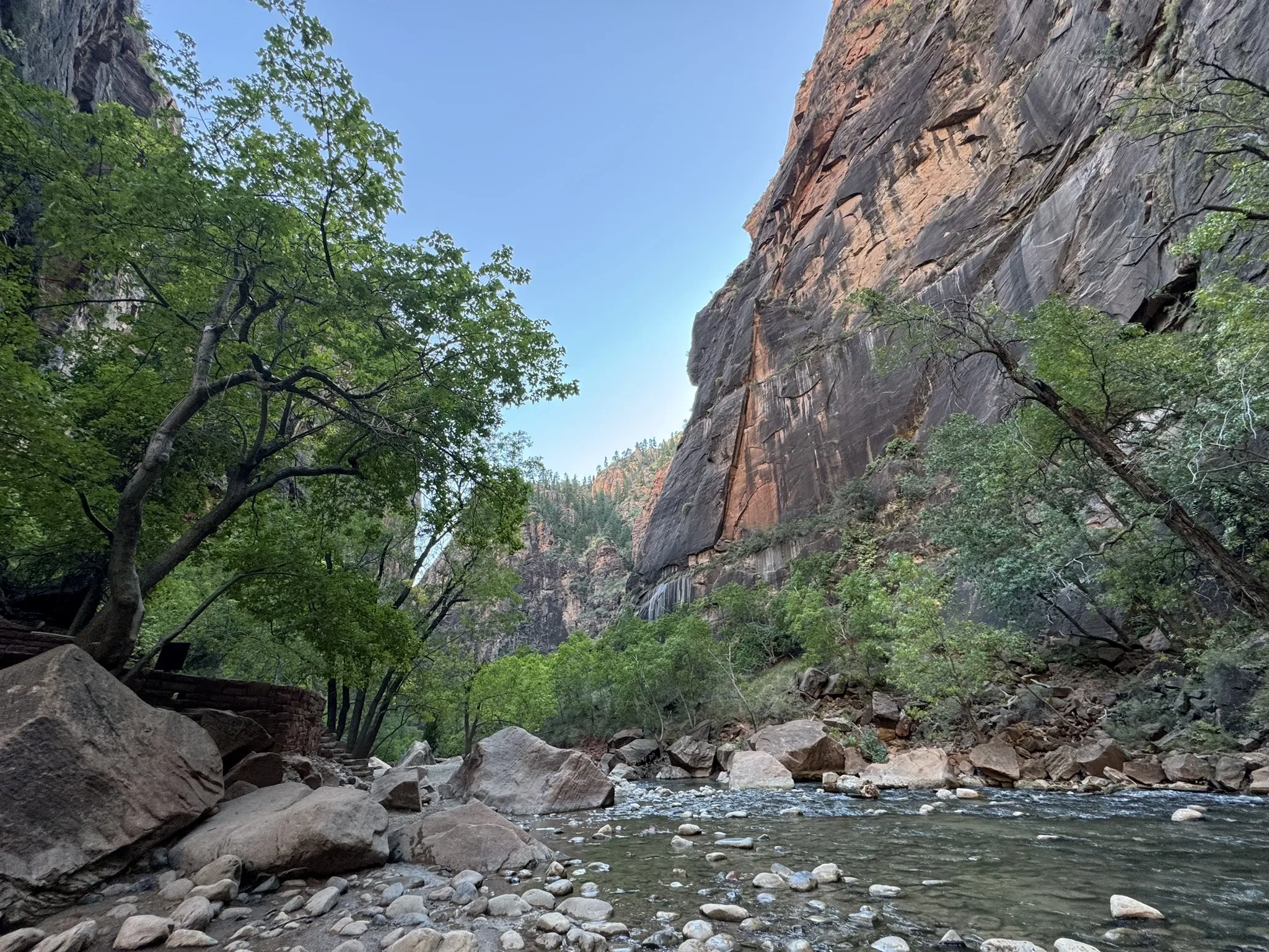 Floating Rock via Zion Narrows Riverside Walk