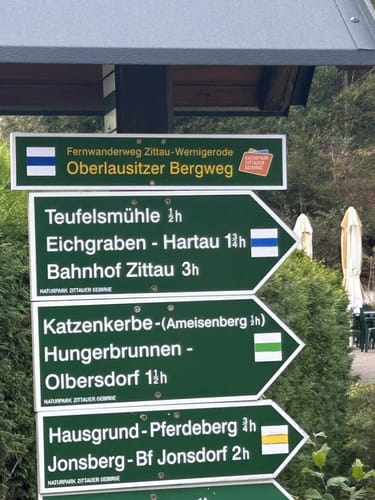 Kurort Oybin - Große Felsengasse - Fürstensteg