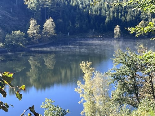 Aus Unterburg zur Sengbachtalsperre