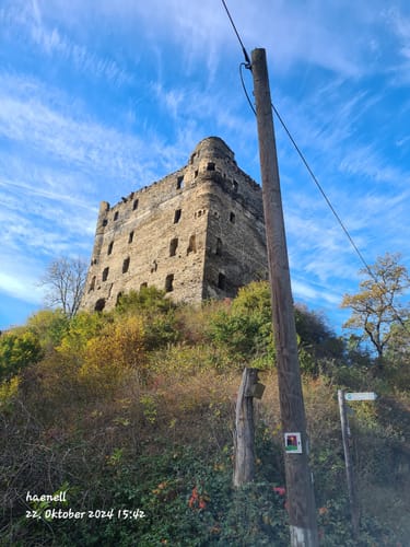 Ruine Balduinsburg Rundweg