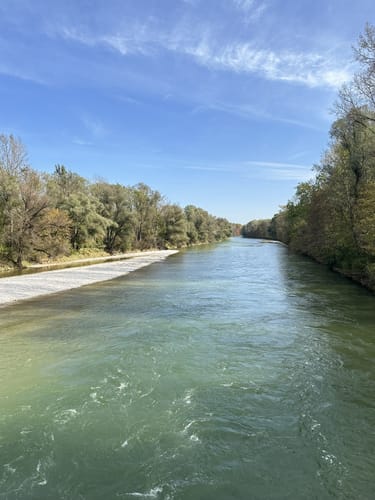 Ab Freising entlang der Isar