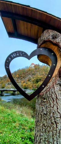 Von Burg Ziegenrück über Zweisaaleblick