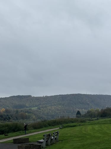 Weser-Skywalk: Holzweg und Klippensteig
