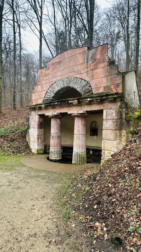 Holzhäuser - Badehaus - Grünfelder Park