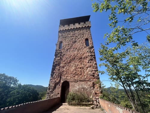 Burg Berwartstein - Seehofweiher - Klein Frankreich