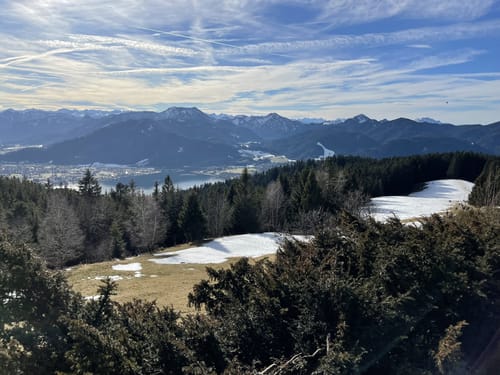 Von Tegernsee zum Berggasthof Neureuth über Bayernweg