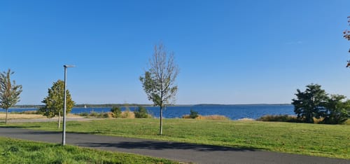 Tour um den Goitzschesee